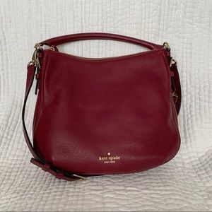Kate Spade New York Cobble Hill Small Ella, Merlot